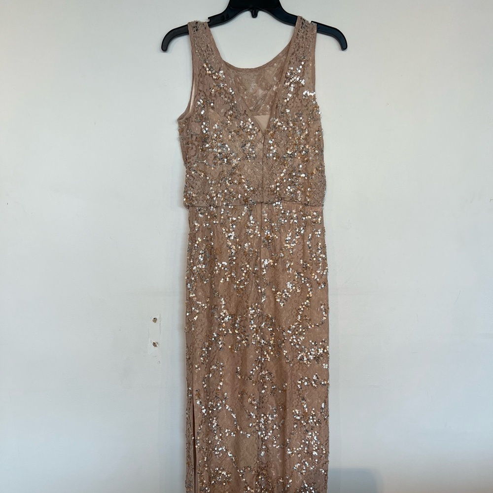 Aidan Mattox sequin dress